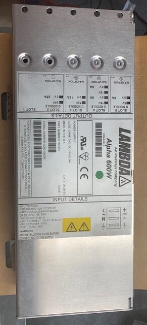 SIEMENSEmotionCT ScannerSiemens Alpha 600W Power Supply.