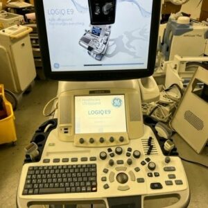 GELOGIQ E9 BT2011 REV 5 ULTRASOUND SYSTEM 5390139Ultrasound GeneralThe GE Logiq E9 BT 11 revision 5 is a general-purpose ultrasound system capable of womenâs health and 4D imaging