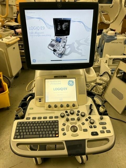 GELOGIQ E9 BT2011 REV 5 ULTRASOUND SYSTEM 5390139Ultrasound GeneralThe GE Logiq E9 BT 11 revision 5 is a general-purpose ultrasound system capable of womenâs health and 4D imaging