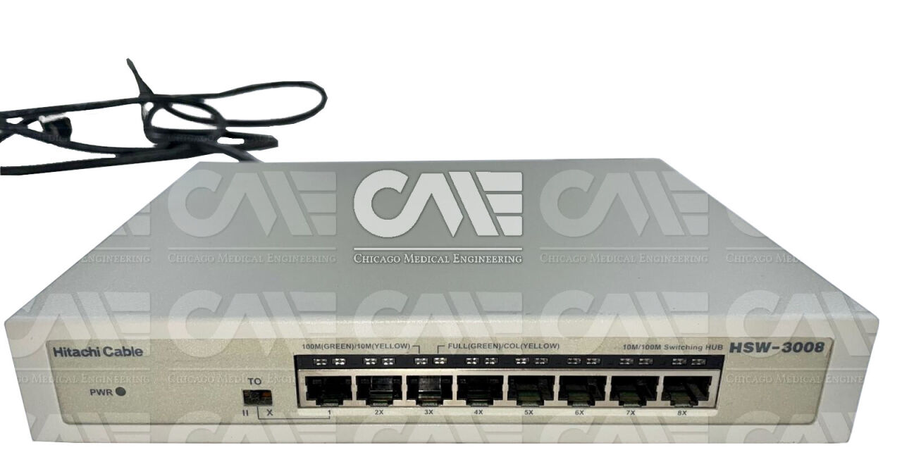 TOSHIBAAsteionCT ScannerHitachi Cable 10/100M Switching HUB