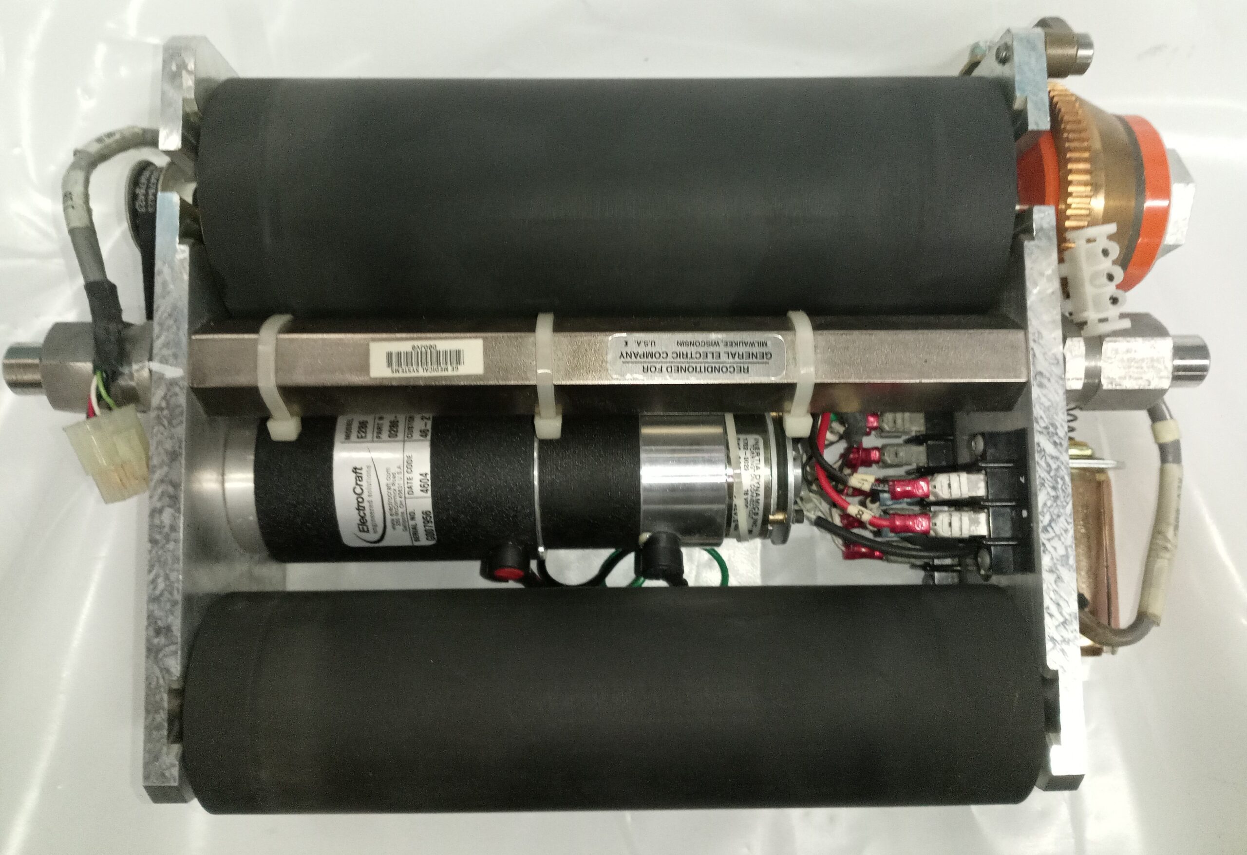 GE – CT Scanner – Table-top Servo Motor Assy P1 Electro Craft 0286-32-008 Inertia Dynamics 1702-0029 – 46-278575