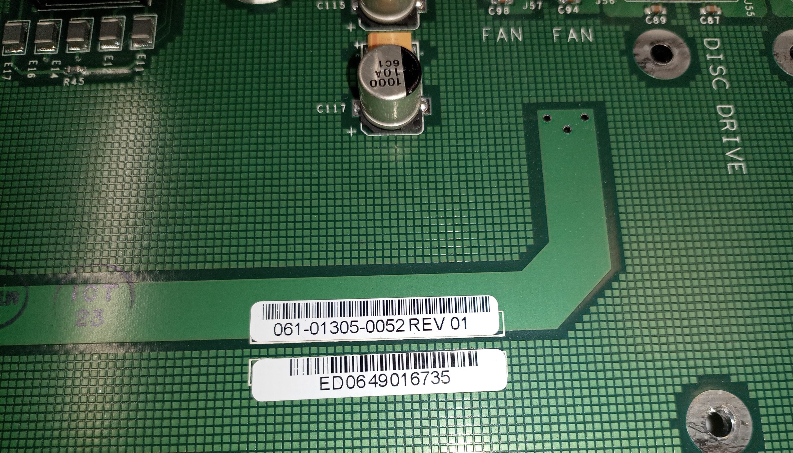 Philips – Cath Lab – Allura Xper FD – RadiSys Backpanel Board – 061-01305-0052