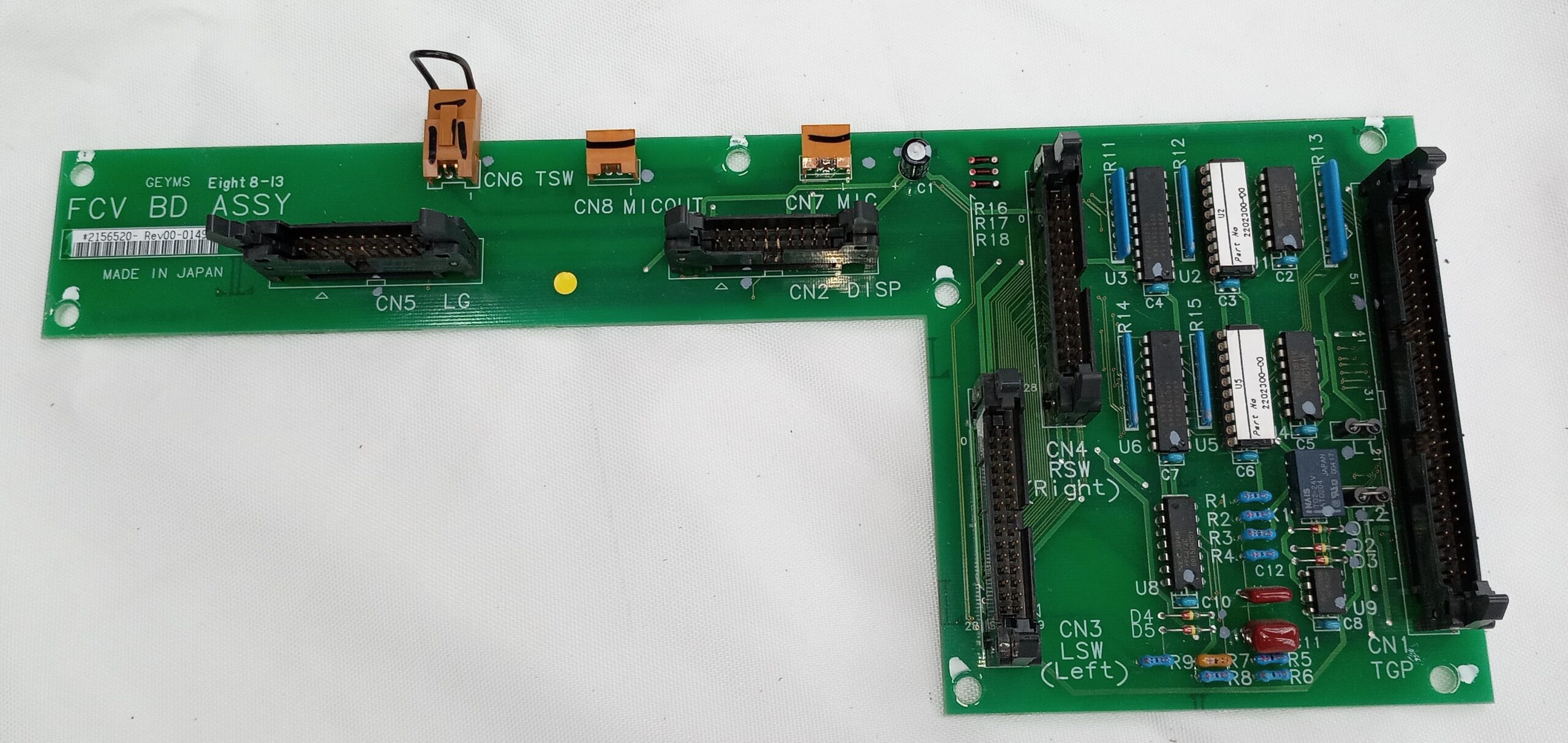 GE – CT Scanner – CT – FCV Board – 2156520 Rev. 00
