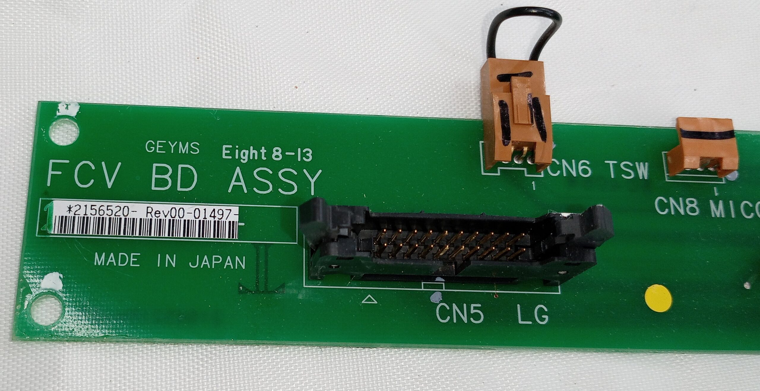 GE – CT Scanner – CT – FCV Board – 2156520 Rev. 00