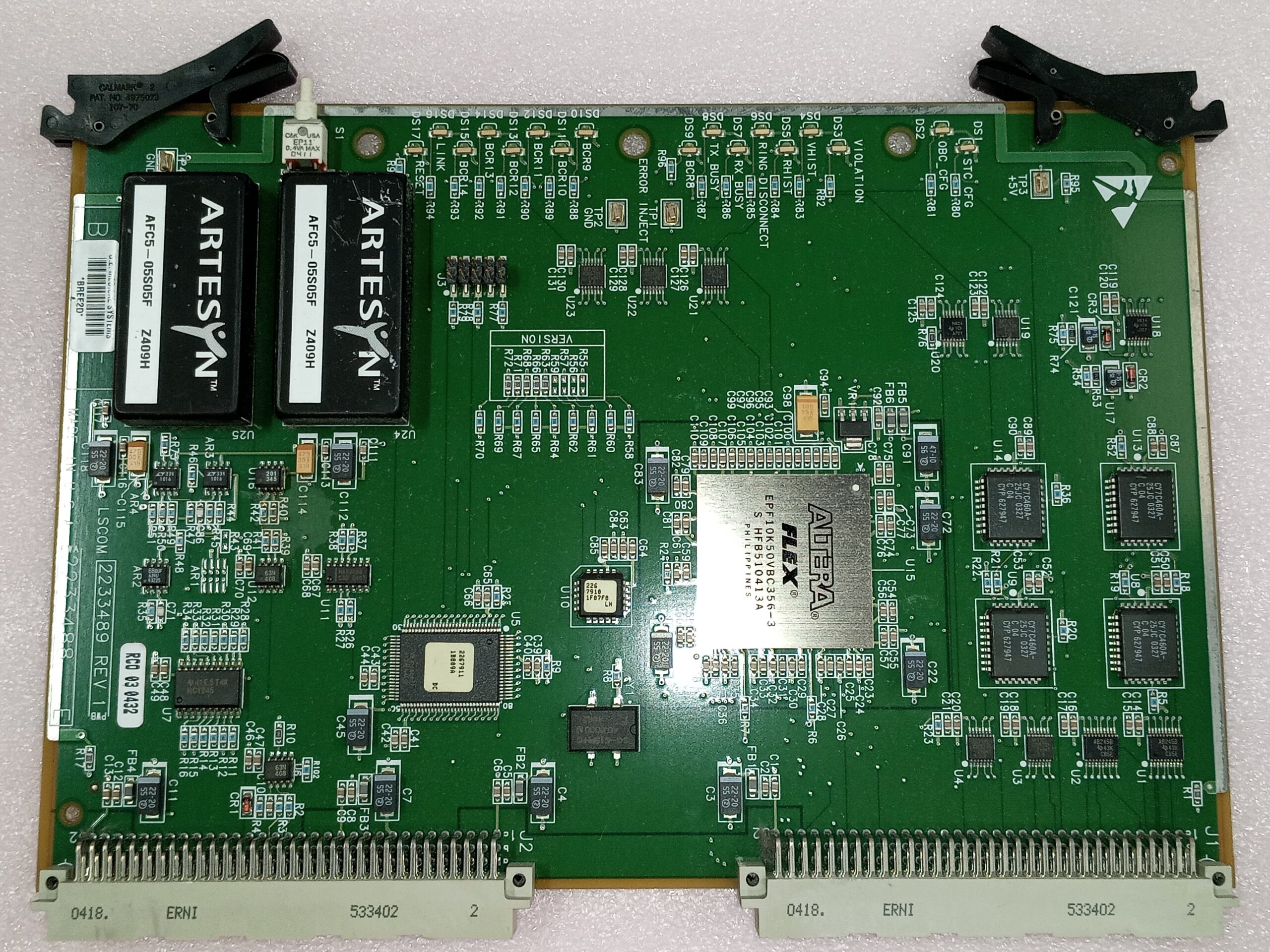 GE CT- LSCOM Board 2233488 Rev. E – CT Scanner