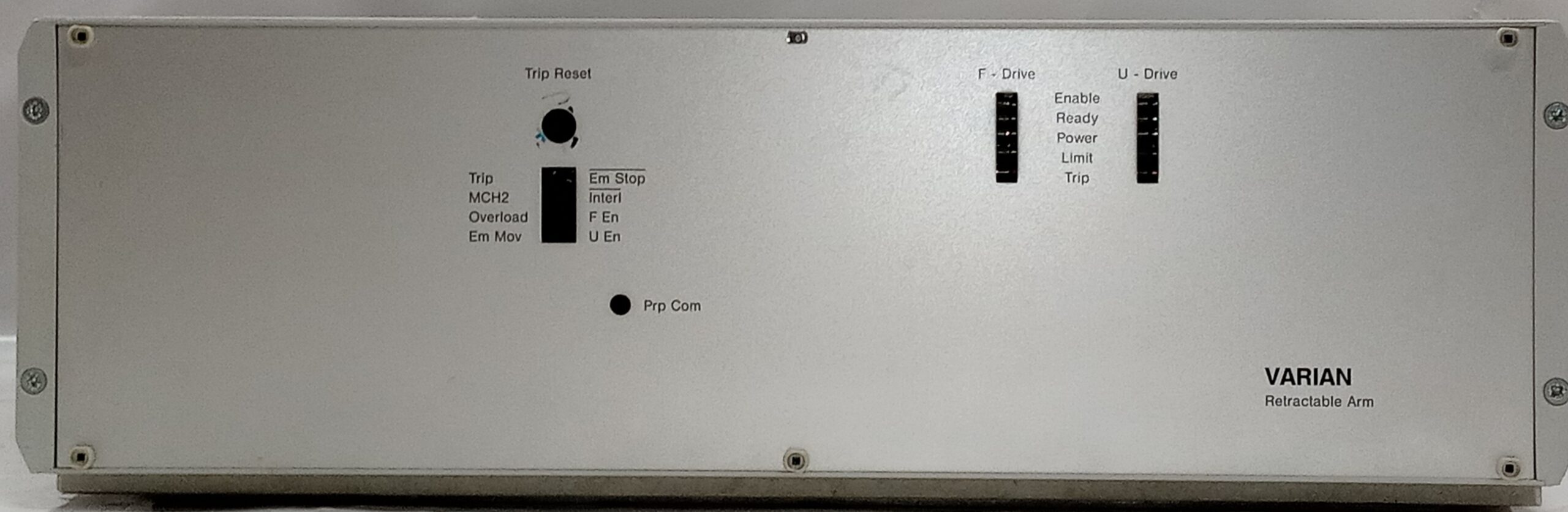 Varian – Linear Accelerator – Retractable Arm Controller Type#: – RAC0136