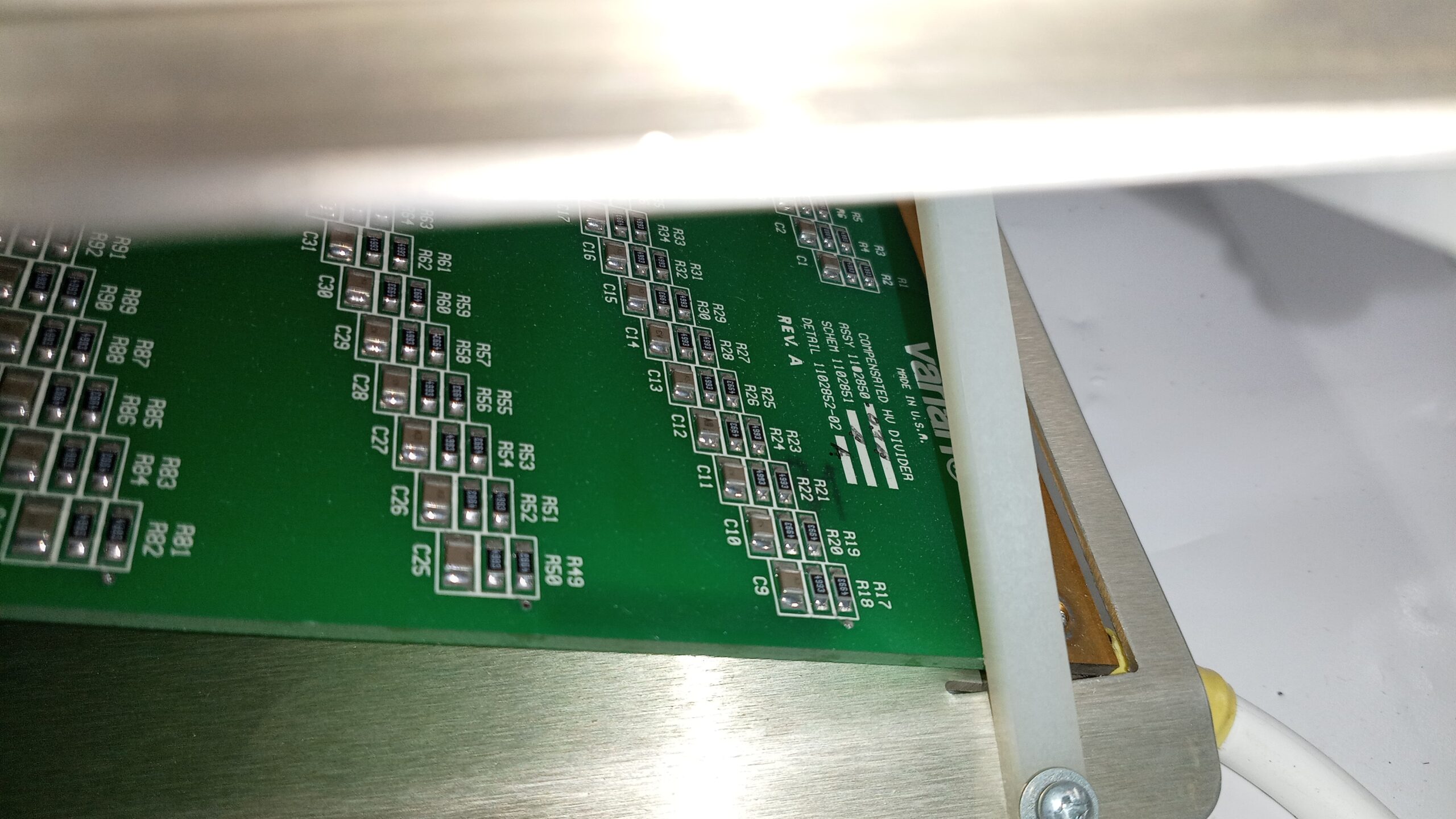 Varian – Linear Accelerator – Compensated HV Divider Assy 110294502 Rev. A – 1102945-02 Rev. A